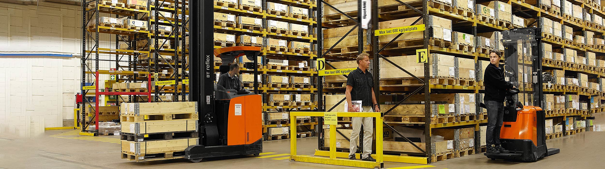 Spotme Warehouse Safety Toyota Material Handling Europe