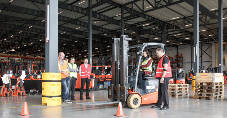 Operator Truck Training Toyota Material Handling Europe