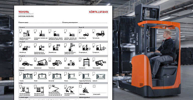 Forarutbildning Toyota Material Handling Sverige